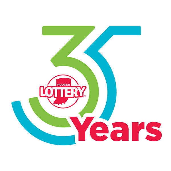 Hoosier Lottery 35 Years logo version
